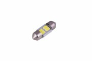 Лампа светодиодная T11 12V "Маяк" (S8,5, 4SMD, белая) 12T11X36-W4SMD MAYAK