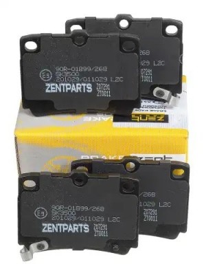 колодки дисковые задние! Mitsubishi Montero Sport 3.0i/2.5TD 98> Z07291 ZENTPARTS