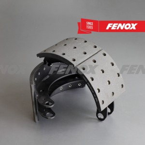 Колодки тормозные КАМАЗ-6520 (2шт.) FENOX BP53219 FENOX