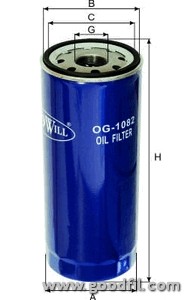 Фильтр масляный двигателя OG1082 OG 1082 GOODWILL