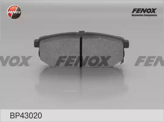 Колодки тормозные дисковые Kia Sorento 02- BP43020 FENOX