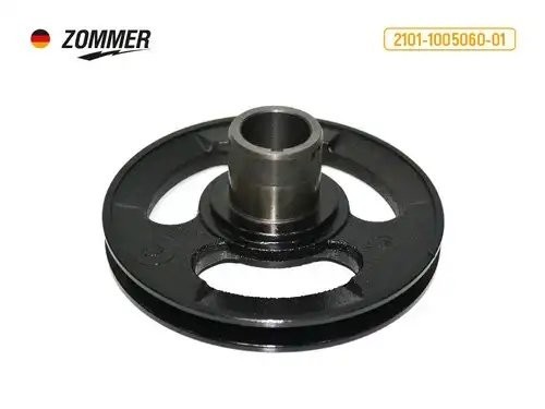 Шкив коленвала ВАЗ 2101, 2102, 2103, 2104, 2105, 2106, 2107 2101100506001 ZOMMER