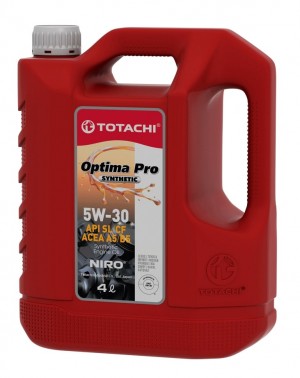 Масло моторное TOTACHI NIRO Optima PRO Synthetic 5W-30 SL/CF 4л 1C804 1C804 TOTACHI