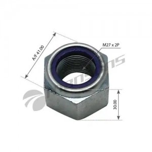 Гайка, M27*2 NLN102 MANSONS