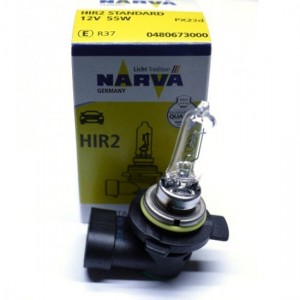 Лампа 12V HIR2 55W PX22d Standard NARVA 480673000 NARVA