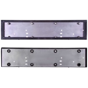 Рамка знака номерного антивандальная металлическая карбон 1шт. SKYWAY S04101002 SKYWAY