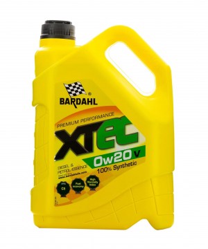 BARDAHL Моторное масло 0W20 V XTEC C5 VCC RBS0-2AE 5L 36813 BARDAHL