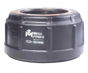 Барабан тормозной КАМАЗ-6520 MEGAPOWER 350-32-026 MEGA POWER