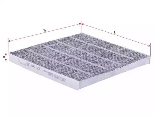 Фильтр воздушный салона TOYOTA Corolla (01-07) SAKURA CAC1101 SAKURA