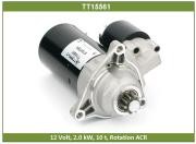 Стартер VW Multivan (96-03) (2.5) 12В 2.0кВт TESLA TECHNICS TT15561 TESLA TECHNICS