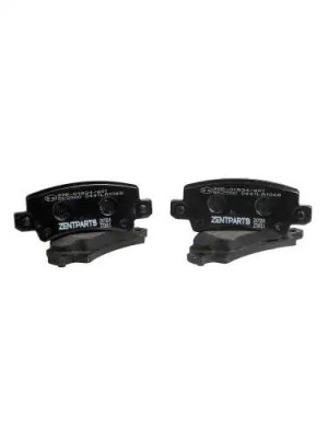 колодки дисковые задние!Toyota Corolla 1.4i/1.6/2.0D 01>диск15''/Verso 1.8WTi/2. Z07324 ZENTPARTS
