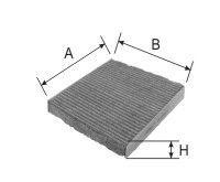 Фильтр салона угольный AG159CFC AG 159 CFC GOODWILL
