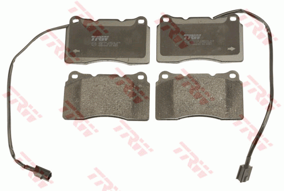 GDB1603 666 02=FDB1334=221020 !колодки дисковые п.\ Alfa 166 2.0i-3.0i V6 98-00 GDB1603 TRW