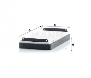 Фильтр салонный CU2745-2 CU 2745-2 MANN FILTER