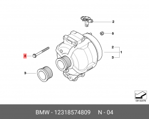 BMW M10X125 12 31 8 574 809 BMW