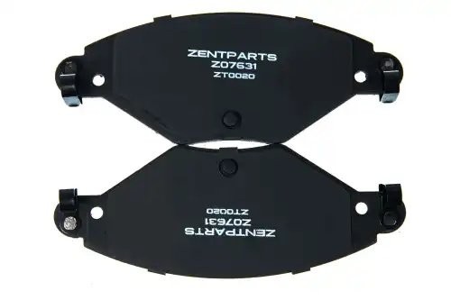 колодки дисковые передние!\ Citroen C5 2.0i 16V/2.0HDi 00> Z07631 ZENTPARTS