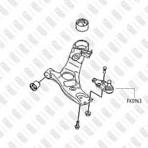 HYUNDAI SONATA VI (2010>)/KIA OPTIMA III (2010>) FK0963 FIXAR