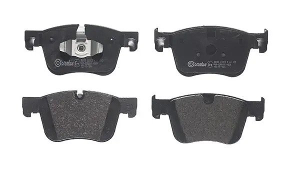 Комплект тормозных колодок с противошумной пластиной q BREMBO P 61 135 BREMBO