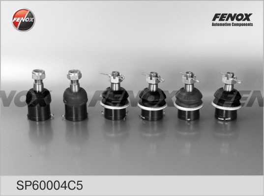 Шарнир рулевой SP20002-4шт., SP20004-2шт. с креп ГАЗ 31029, 3110, 3102, 2203 SP6 SP60004C5 FENOX