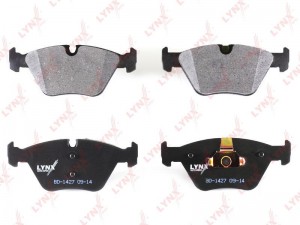 Колодки тормозные дисковые передние BD-1427 LYNXAUTO