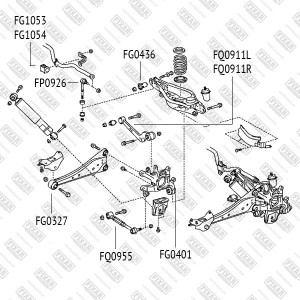 TOYOTA RAV 4 (2006-2013) FQ0911R FIXAR
