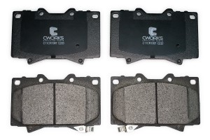 Тормозные колодки передние Low Metallic C11CR1097 C11CR1097 CWORKS
