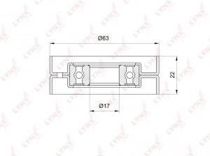 OPEL ASTRA H / FAMILY (2004-2015) PB-5022 LYNXAUTO