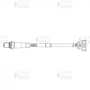 Датчик кисл. для а/м Opel Astra J (10-) 1.6i F16D4/1.8i после кат. (VS-OS 0550) VS-OS 0550 START VOLT