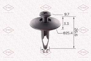 клипса!\ Ford TJB1257 TATSUMI