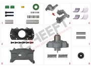 Р/К суппорта правый полный Wabco Maxx 22T CHS3009 CHEEFT