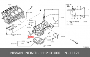 NISSAN INFINITI/MAXIMA/MURANO/TEANA 11121-31U00 NISSAN