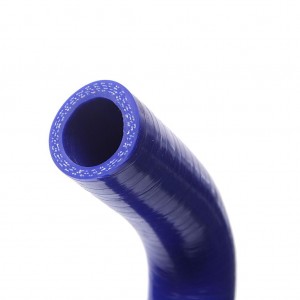 Патрубок ГАЗель Next отопителя синий силикон MEGAPOWER 810-12-014 MEGA POWER