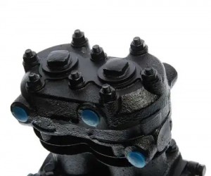 Компрессор ЗИЛ,МАЗ,УРАЛ (2 цилиндровый) жид. охлаж. без шкива 210л/мин. MEGAPOWE 35027008 MEGA POWER