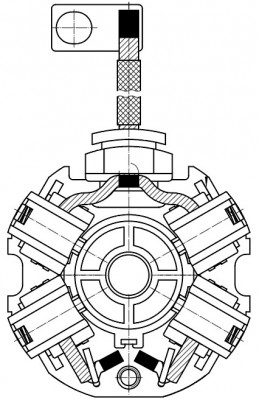 Узел щеточный стартера для а/м Mitsubishi Outlander III (12-) 2.0i/Lancer X (07- VBS 1112 START VOLT