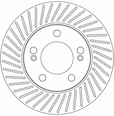 Диск тормозной передний SSANGYONG ACTYON, KYRON, REXTON (294мм)  DF6205 DF6205 TRW