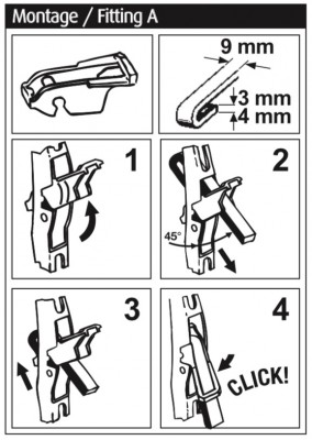 Щетка стеклоочистителя 550 мм 550 мм Daf  F95,95XF,XF 95/105... # Opti Blade 628550 VALEO PHC