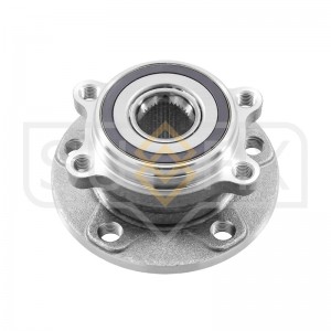 Ступица передняя в сборе (с ABS, 4 крепежных отверстия) AUDI A3 1.2T-3.2 03-12 / SN-1022 SUFIX