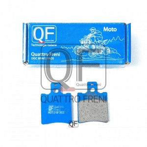 Колодки тормозные мото YAMAHA YQ,CW,JOG,EW,XN,YE,YH,YN передние (2шт.) QUATTRO F QF901 QUATTRO FRENI