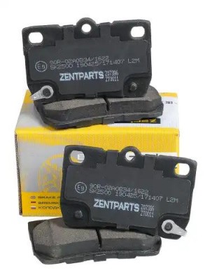 колодки дисковые задние! Lexus GS 450h/460/IS 2.5/2.2D 05> Z07386 ZENTPARTS
