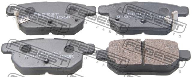Колодки задние 0101-ZZE150R 0101-ZZE150R FEBEST