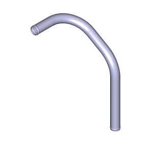 Трубка ЯМЗ-238 отвода газов АВТОДИЗЕЛЬ 238-1014266 YAMZ