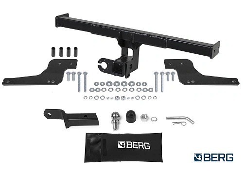 Устройство прицепное Renault Duster 10-, Nissan Terrano 14- "BERG" (шар Е, 1200/ F.4711.002 BERG