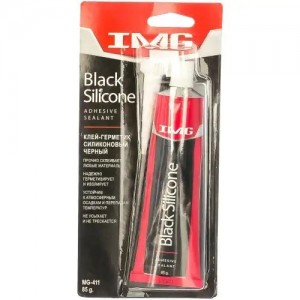 Клей-герметик универсальный черный 85г -60С/+232С IMG MG411 IMG