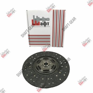 Диск сцепления 395WGTZ 1/2"-10N (38мм) Камаз, КАвЗ, Daf 1878000036 SHAFT
