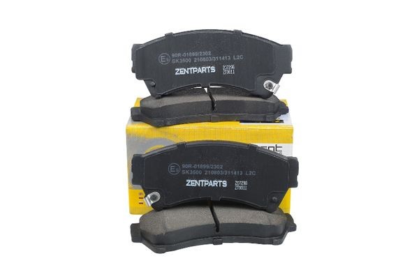 колодки дисковые передние! Mazda 6 1.8/2.0/2.5 07> Z07298 ZENTPARTS
