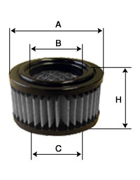 Фильтр воздушный CH0124MG Sampiyon CH 0124 MG SAMPIYON FILTER