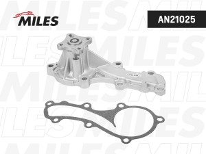 Насос водяной NISSAN ALMERA/PRIMERA 1.5/1.6/1.8 99 (DOLZ N148) AN21025 AN21025 MILES