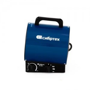 Пушка тепловая 3.0кВт 300куб.м/ч электрическая СИБРТЕХ 96437 SIBRTEC