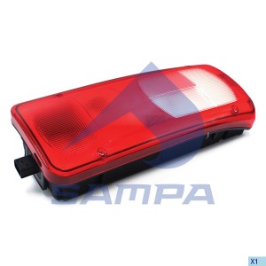 Фонарь задний DAF XF,CF,LF,95XF (13-) правый HDSCS-разъем сбоку SAMPA 052138 SAMPA