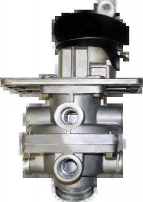 Кран ЗИЛ,КАМАЗ,МАЗ тормозной 2-х секционный с рычагом БЕЛОМО 8000351400840 BELOMO